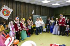 Naumburger Prinzenpaare mit Hofnarren besuchen den Kindergottesdienst (Foto: Karl-Franz Thiede)